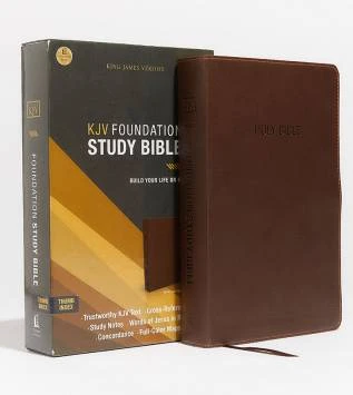 Thomas Nelson KJV Foundation Large Print Study Bible Brown 3 Thomas Nelson KJV Foundation Large Print Study Bible Brown