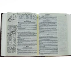 Christian Art Gifts KJV Brown Faux Leather Hardcover My Creative Bible 11 Christian Art Gifts KJV Brown Faux Leather Hardcover My Creative Bible -SHOPtheWORD store 100 0028 2