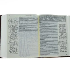 Christian Art Gifts KJV Brown Faux Leather Hardcover My Creative Bible 12 Christian Art Gifts KJV Brown Faux Leather Hardcover My Creative Bible -SHOPtheWORD store 100 0028 3