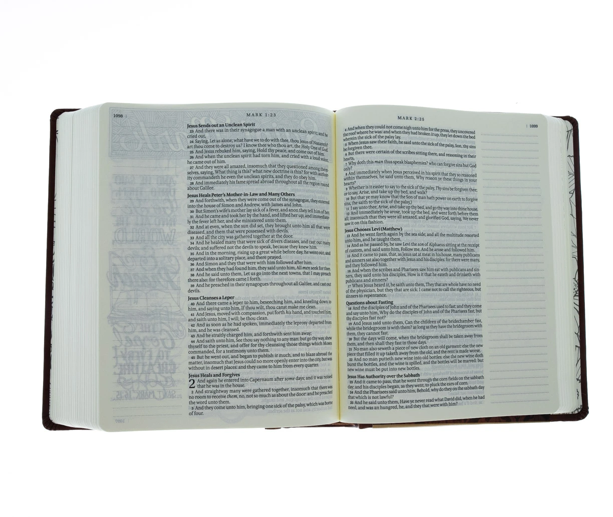 Christian Art Gifts KJV Brown Faux Leather Hardcover My Creative Bible 8 Christian Art Gifts KJV Brown Faux Leather Hardcover My Creative Bible - Image 6