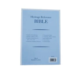KJV Bible Heritage Reference Black Bonded Leather 6 KJV Bible Heritage Reference Black Bonded Leather -SHOPtheWORD store 100 0139 1