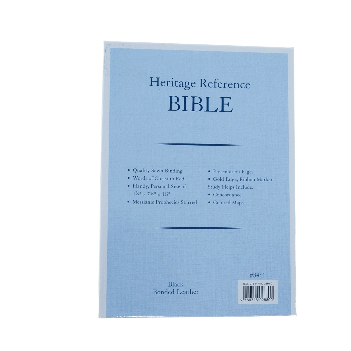 KJV Bible Heritage Reference Black Bonded Leather 3 KJV Bible Heritage Reference Black Bonded Leather - Image 2