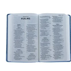 Thomas Nelson ICB Precious Moments Bible, Leathersoft, Blue -SHOPtheWORD store 200 0379 3