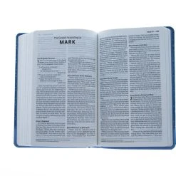 Thomas Nelson ICB Precious Moments Bible, Leathersoft, Blue -SHOPtheWORD store 200 0379 4