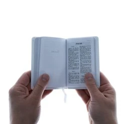 Holman Bible Publishers KJV Baby’s New Testament With Psalms, White Imitation Leather -SHOPtheWORD store 200 0465 4