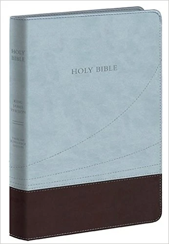 KJV Large Print Thinline Reference Bible Leather Bound 3 KJV Large Print Thinline Reference Bible Leather Bound