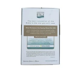 CEB Thinline Bible W/Apocrypha-Black DecoTone -SHOPtheWORD store 200 0540 3