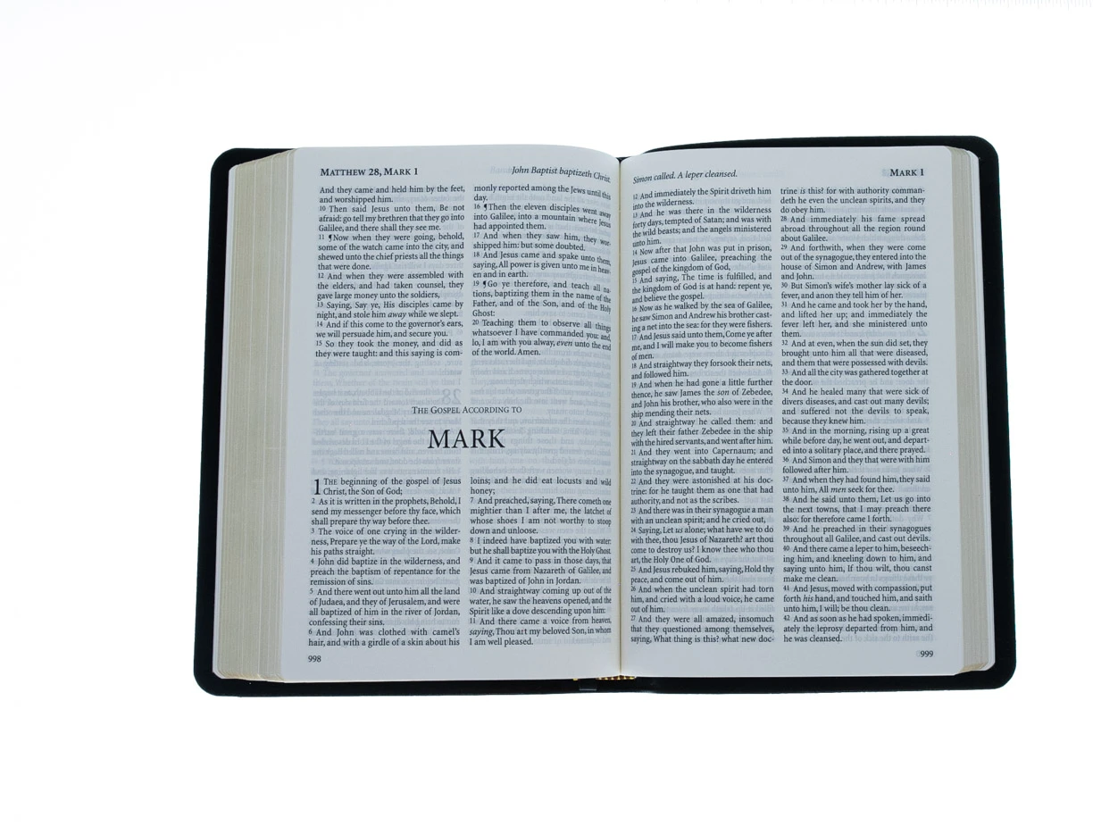 KJV Windsor Text Bible-Black Calfskin Leather 6 KJV Windsor Text Bible-Black Calfskin Leather - Image 4
