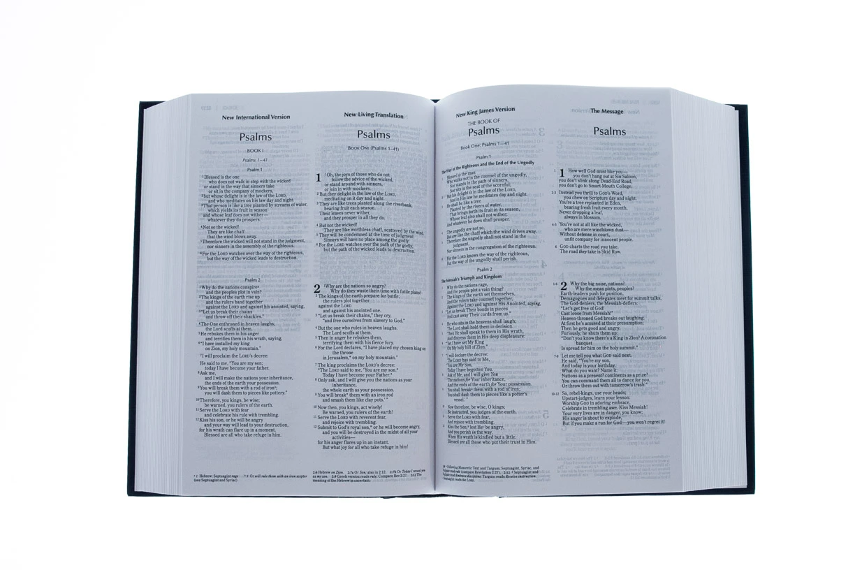 Contemporary Comparative Side-By-Side Bible-PR-NIV/NKJV/NLT/MS 6 Contemporary Comparative Side-By-Side Bible-PR-NIV/NKJV/NLT/MS - Image 4