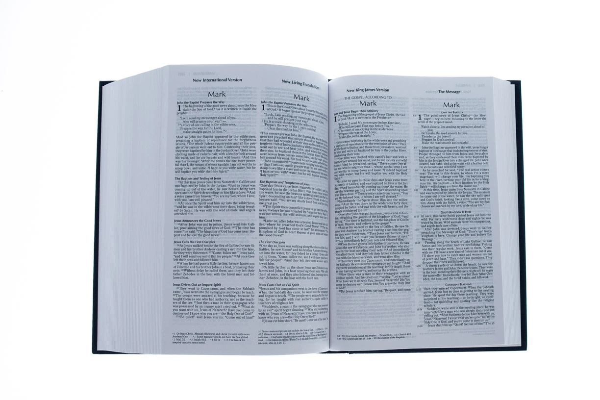 Contemporary Comparative Side-By-Side Bible-PR-NIV/NKJV/NLT/MS 7 Contemporary Comparative Side-By-Side Bible-PR-NIV/NKJV/NLT/MS - Image 5