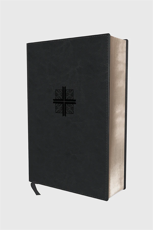 Parallel Bible Niv, Kjv, Nasb, Amplified, Black Leathersoft 4 Parallel Bible Niv, Kjv, Nasb, Amplified, Black Leathersoft - Image 2