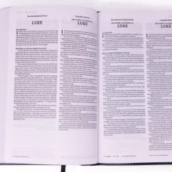 Parallel Bible Niv, Kjv, Nasb, Amplified, Black Leathersoft 9 Parallel Bible Niv, Kjv, Nasb, Amplified, Black Leathersoft -SHOPtheWORD store 202 0006 3 1