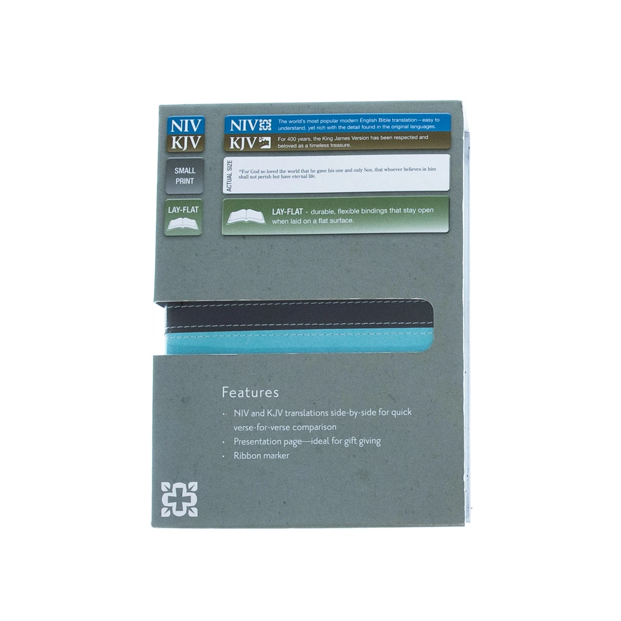 Zondervan Parellel NIV, KJV, Side-by-Side, Compact, 3 Zondervan Parellel NIV, KJV, Side-by-Side, Compact, - Image 2