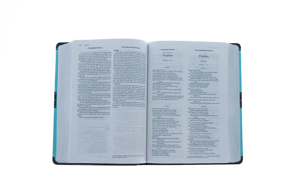 Zondervan Parellel NIV, KJV, Side-by-Side, Compact, 4 Zondervan Parellel NIV, KJV, Side-by-Side, Compact, - Image 3