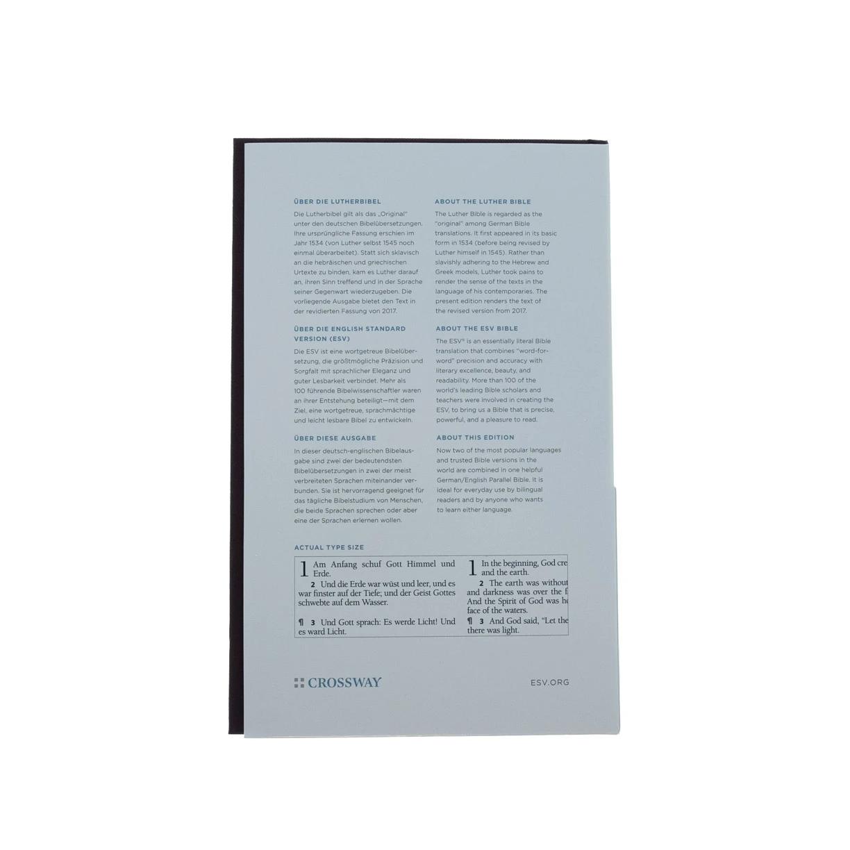 Crossway ESV German/English Parallel Bible-Dark Red Hardcover 8 Crossway ESV German/English Parallel Bible-Dark Red Hardcover - Image 6