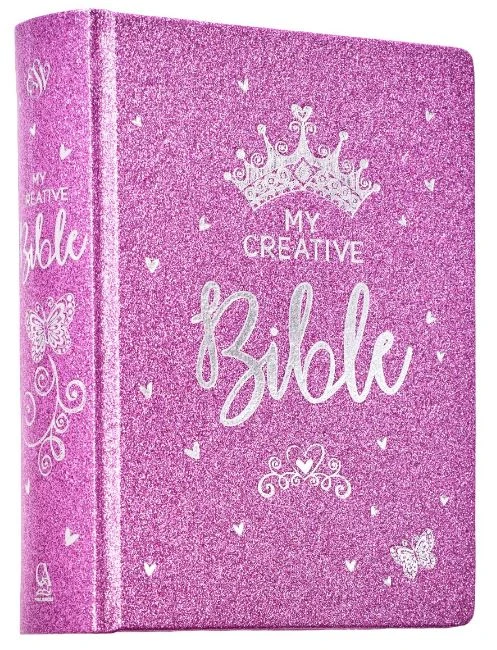 Christian Art Gifts My Creative Bible Purple Glitter Hardcover 3 Christian Art Gifts My Creative Bible Purple Glitter Hardcover