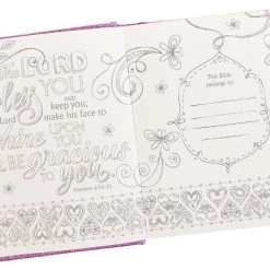 Christian Art Gifts My Creative Bible Purple Glitter Hardcover 10 Christian Art Gifts My Creative Bible Purple Glitter Hardcover -SHOPtheWORD store 204 0102 4