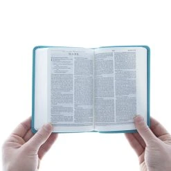 ESV Value Compact Bible -Trutone, Turquoise, Emblem Design 12 ESV Value Compact Bible -Trutone, Turquoise, Emblem Design -SHOPtheWORD store 204 0111 3 1