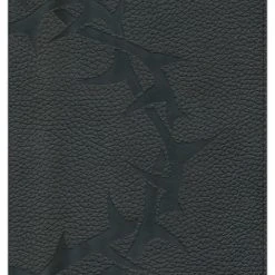 ESV Thinline Bible-Charcoal Crown TruTone Imitation Leather