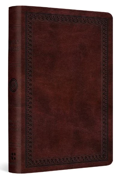 Crossway ESV Compact Bible (TruTone, Mahogany, Border Design) 3 Crossway ESV Compact Bible (TruTone, Mahogany, Border Design)