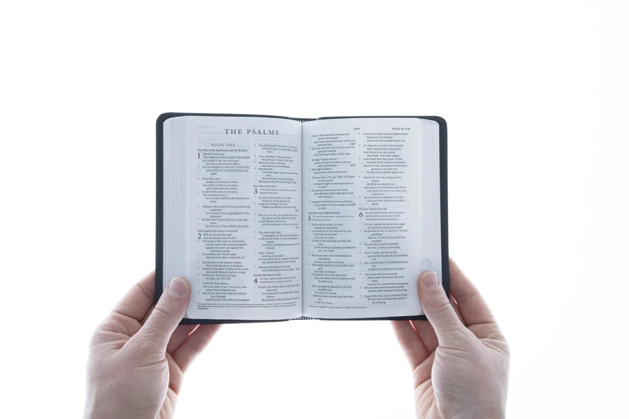 ESV Compact Bible -TruTone, Charcoal, Crown Design 7 ESV Compact Bible -TruTone, Charcoal, Crown Design - Image 5