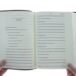 Crossway ESV Journaling New Testament- Burgundy/Red Timeless Design TruTone -SHOPtheWORD store 204 0465 3