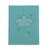 Christian Art Gifts ESV My Creative Bible For Girls Teal Butterfly