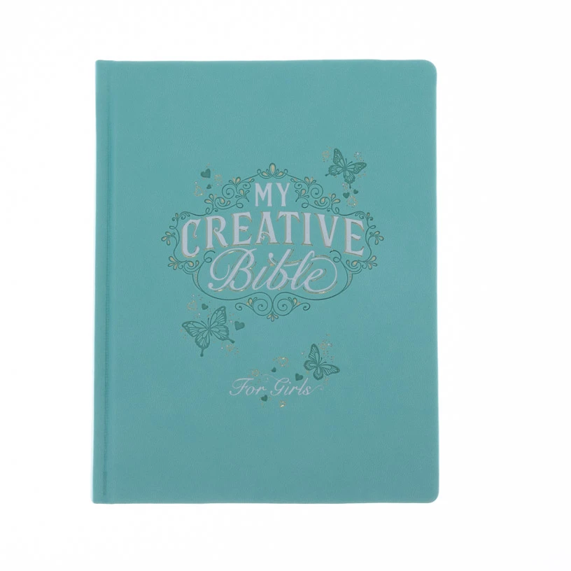 Christian Art Gifts ESV My Creative Bible For Girls Teal Butterfly 3 Christian Art Gifts ESV My Creative Bible For Girls Teal Butterfly