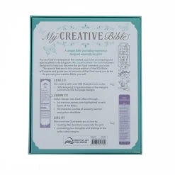 Christian Art Gifts ESV My Creative Bible For Girls Teal Butterfly 11 Christian Art Gifts ESV My Creative Bible For Girls Teal Butterfly -SHOPtheWORD store 204 0480 5