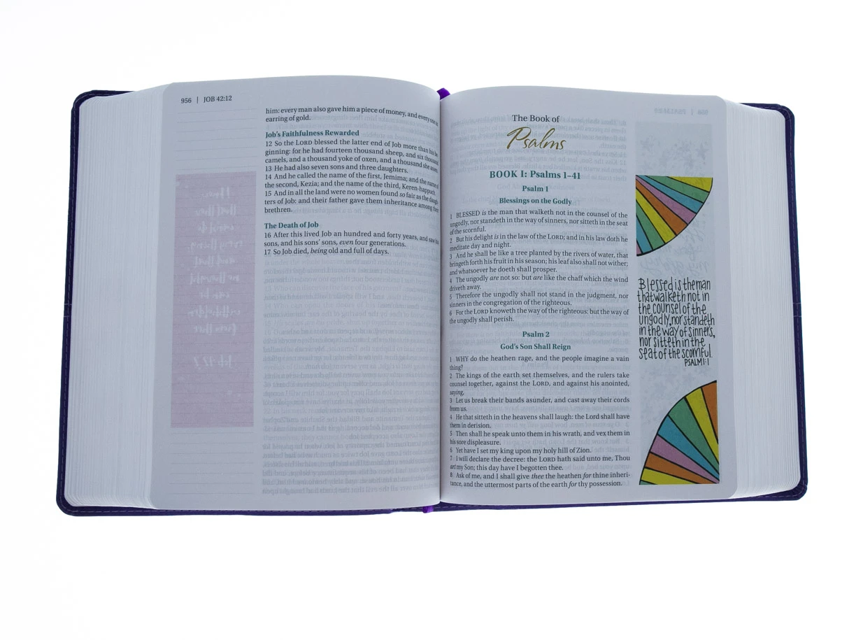 Zondervan KJV, Beautiful Word Bible, Large Print 5 Zondervan KJV, Beautiful Word Bible, Large Print - Image 3