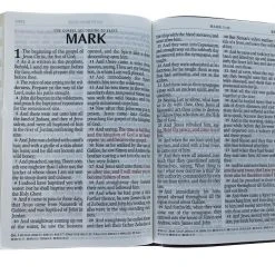 Christian Art Gifts KJV Super Giant Print Lux-Leather Burgundy -SHOPtheWORD store 206 0006 5 1