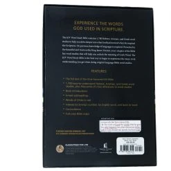 Thomas Nelson KJV, Word Study Bible, Imitation Leather, Brown, Red Letter Edition -SHOPtheWORD store 206 0019 5