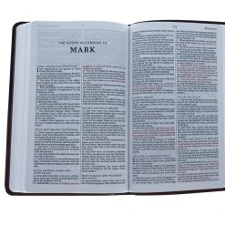 Thomas Nelson KJV Thinline Bible, Standard Print, Imitation Leather, Brown, -SHOPtheWORD store 206 0059 4 1