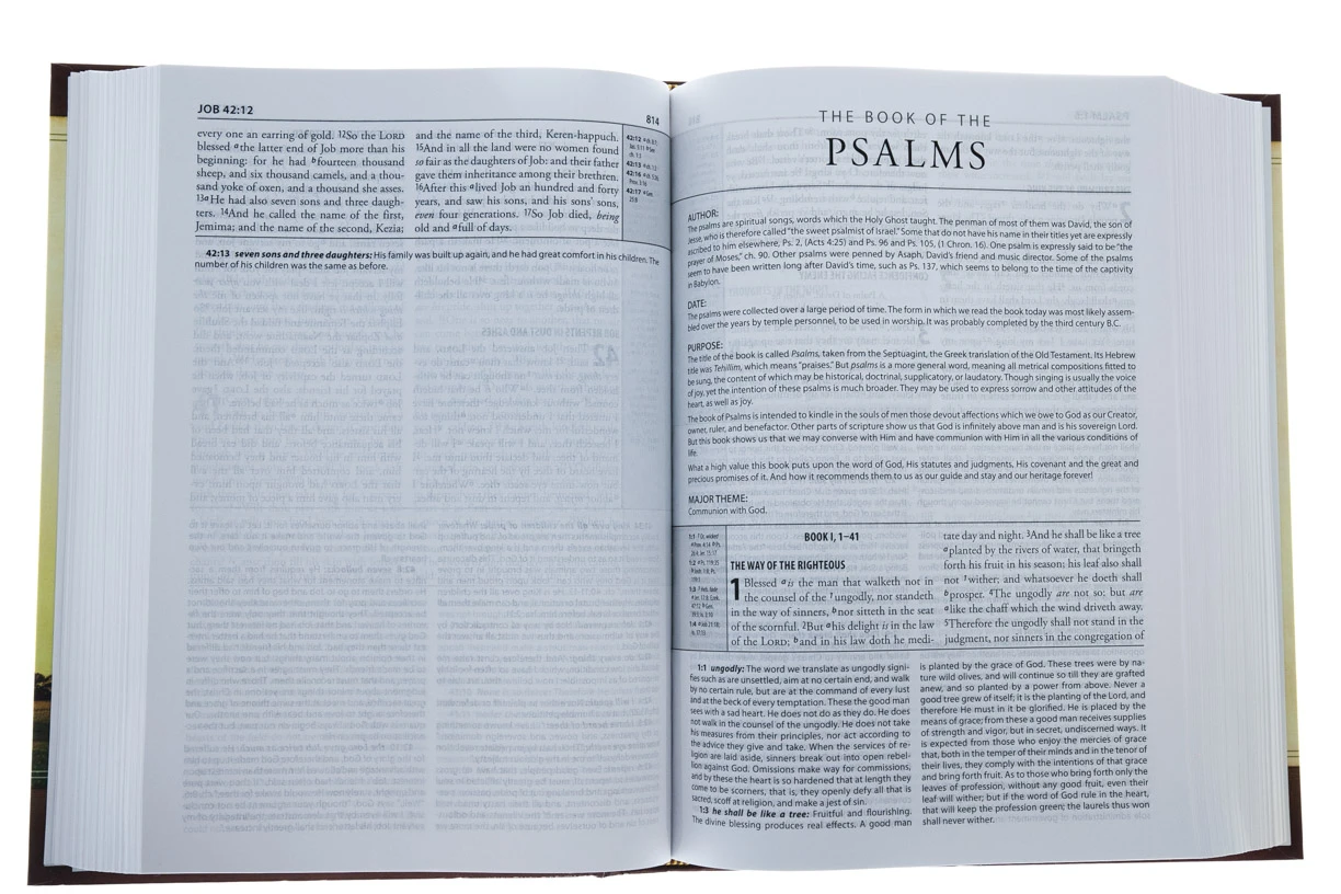 Matthew Henry Study Bible Hardcover 4 Matthew Henry Study Bible Hardcover - Image 2