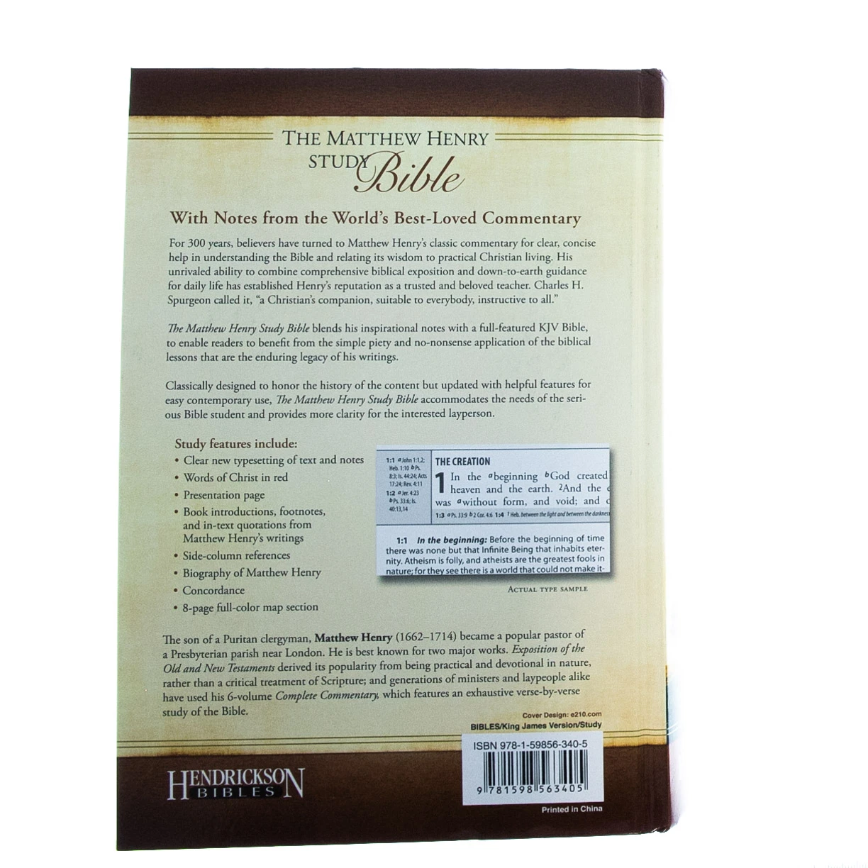 Matthew Henry Study Bible Hardcover 6 Matthew Henry Study Bible Hardcover - Image 4
