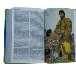 Audience: Children KJV Kids Bible Flexisoft Blue & Green 12 Audience: Children KJV Kids Bible Flexisoft Blue & Green -SHOPtheWORD store 206 0129 5 1