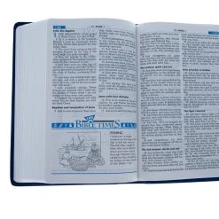 Zondervan KJV Kids Study Bible-Galaxy Blue Leather-Look -SHOPtheWORD store 206 0145 4