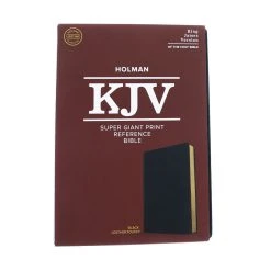 Holman Bible Publishers KJV Super Giant Print Reference Bible, Black Leathertouch 9 Holman Bible Publishers KJV Super Giant Print Reference Bible, Black Leathertouch -SHOPtheWORD store 206 0150 1 1