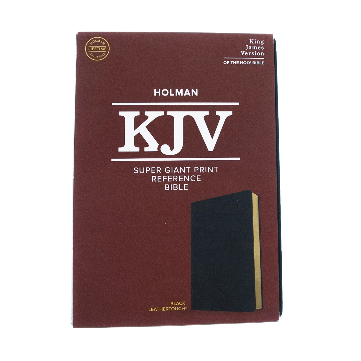 Holman Bible Publishers KJV Super Giant Print Reference Bible, Black Leathertouch 4 Holman Bible Publishers KJV Super Giant Print Reference Bible, Black Leathertouch - Image 2