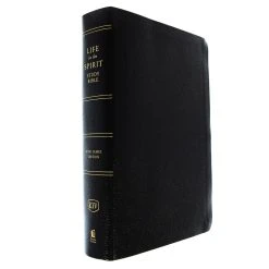 Zondervan KJV Life In The Spirit Study Bible-Black Bonded Leather Indexed