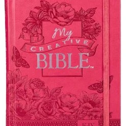 Christian Art Gifts KJV My Creative Bible Pink Lux KJV My Creative Bible Pink