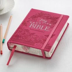 Christian Art Gifts KJV My Creative Bible Pink Lux KJV My Creative Bible Pink -SHOPtheWORD store 206 0164 4