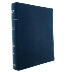 Holman Bible Publishers KJV Study Bible, Full-Color, Navy Leathertouch -SHOPtheWORD store 206 0172 2