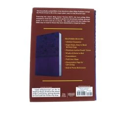 Holman Bible Publishers KJV Super Giant Print Reference Bible, Purple Leathertouch -SHOPtheWORD store 206 0232 4 1