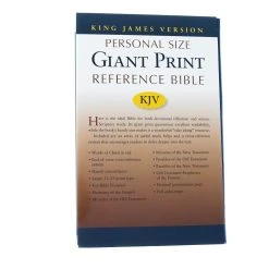 KJV Personal Size Giant Print Reference Bible -SHOPtheWORD store 206 0271 5