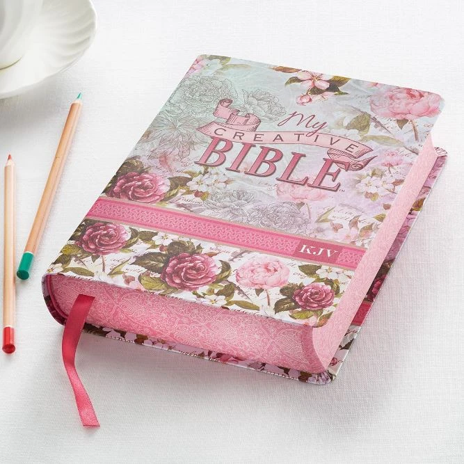 Christian Art Gifts My Creative Bible KJV: Silken Flexcover Bible For Creative Journaling 6 Christian Art Gifts My Creative Bible KJV: Silken Flexcover Bible For Creative Journaling - Image 4