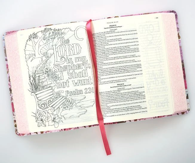 Christian Art Gifts My Creative Bible KJV: Silken Flexcover Bible For Creative Journaling 7 Christian Art Gifts My Creative Bible KJV: Silken Flexcover Bible For Creative Journaling - Image 5