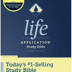 Tyndale House Publishing KJV Life Application Study Bible Navy Hardcover