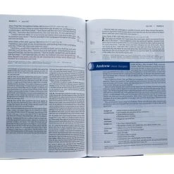 Tyndale House Publishing KJV Life Application Study Bible Navy Hardcover -SHOPtheWORD store 206 0315 4