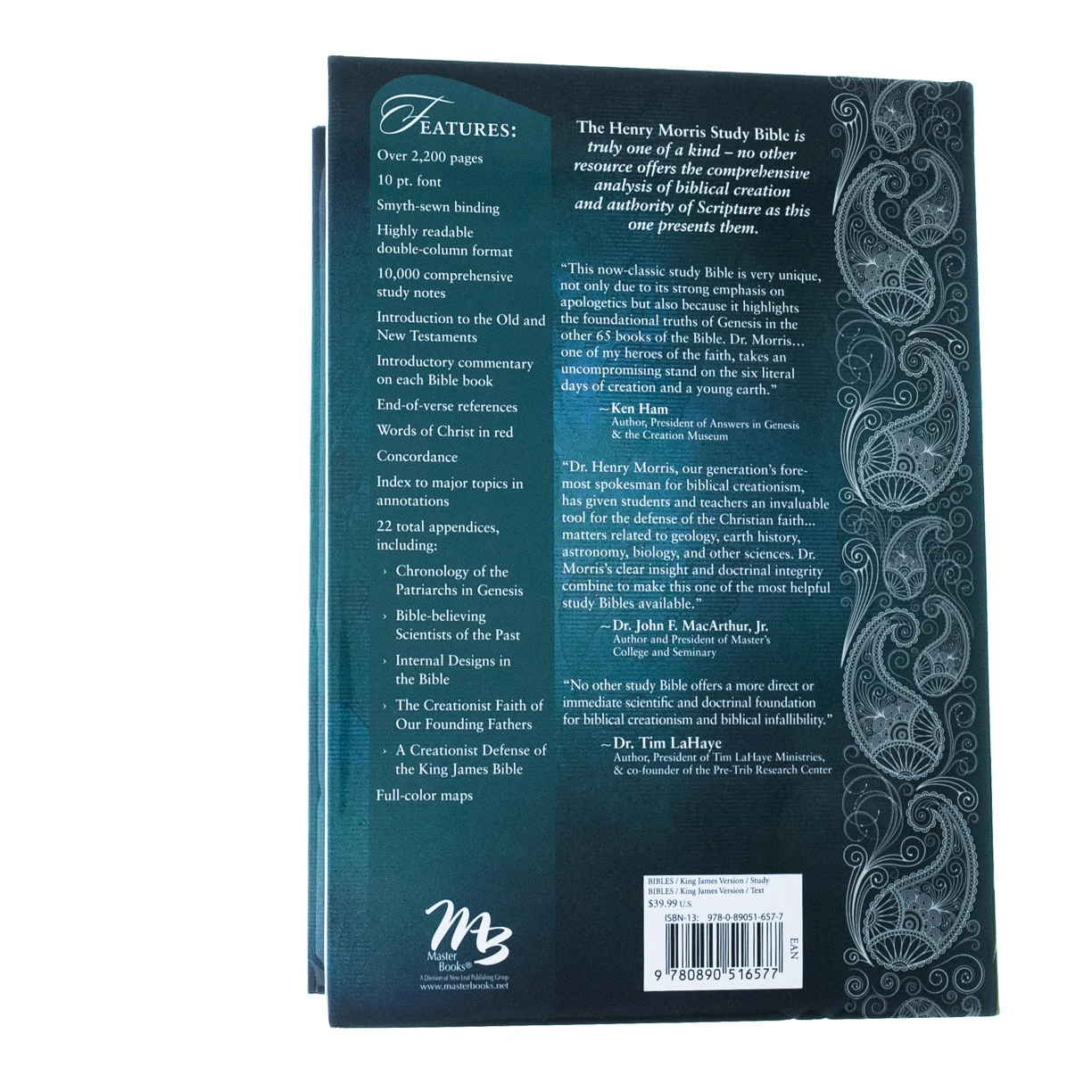 The KJV Henry Morris Study Bible, Hardcover 8 The KJV Henry Morris Study Bible, Hardcover - Image 6